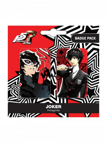 Przypinka Persona 5 - Joker (2 szt.)