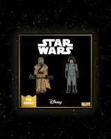 Przypinka Star Wars - Tusken Raider & Imperial Death Star Technician (Pin Kings)