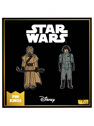 Przypinka Star Wars - Tusken Raider & Imperial Death Star Technician (Pin Kings)