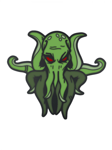 Przypinka Xzone Originals - Old Cthulhu