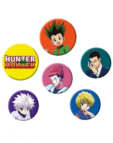 Przypinki Hunter X Hunter - Mix