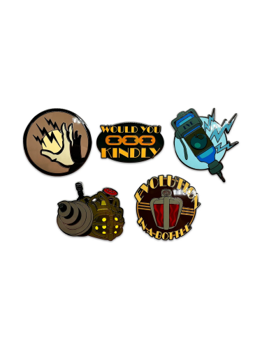 Zestaw przypinek Bioshock - Bioshock Pin Set (Youtooz)