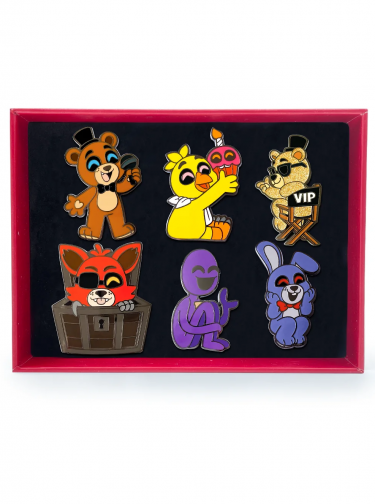 Zestaw przypinek Five Nights at Freddy's - Five Nights at Freddy's Pin Set (Youtooz)