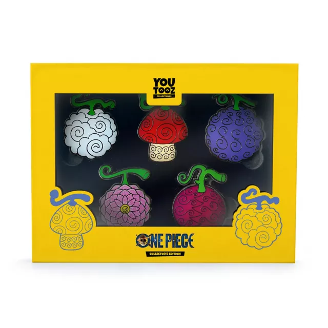 Zestaw przypinek One Piece - Devil Fruit Pin Set (Youtooz) - Anime