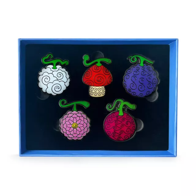 Zestaw przypinek One Piece - Devil Fruit Pin Set (Youtooz) - Anime