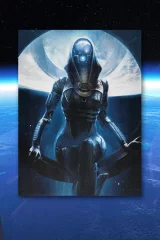 Plakát Mass Effect - Tali (tisk na plátně)