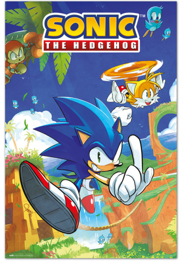 Plakat Sonic The Hedgehog - Sonic & Tails