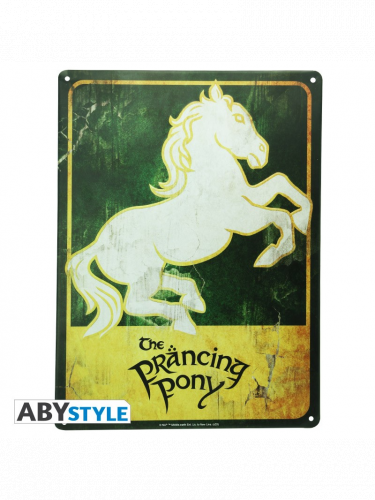 Tabliczka metalowa Lord of the Rings - Prancing Pony