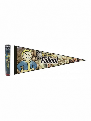 Chorągiewka na ścianę Fallout - Vault Boy