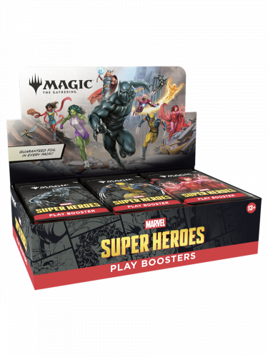 Gra karciana Magic: The Gathering Marvel Super Heroes - Play Booster Box (30 boosterów)