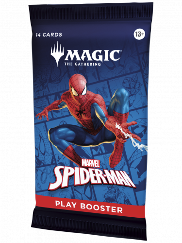 Gra karciana Magic: The Gathering Marvel's Spider-Man - Play Booster (14 kart)