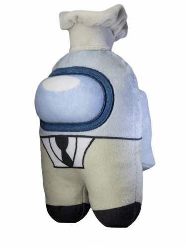 Pluszak Among Us - Plush Buddies (bílý s čepicí)