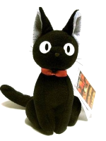 Pluszak Ghibli - Jiji (Kiki's Delivery Service)