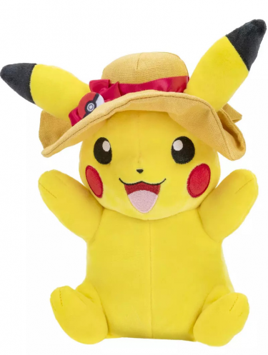 Pluszak Pokémon - Pikachu Summer Hat (20 cm)