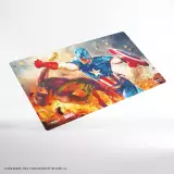 Mata do gry Gamegenic - Marvel Super Heroes - Captain America, Super-Soldier - MTG: Marvel Super Heroes