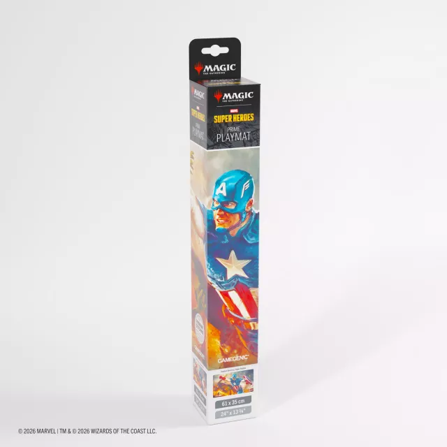 Mata do gry Gamegenic - Marvel Super Heroes - Captain America, Super-Soldier - Akcesoria