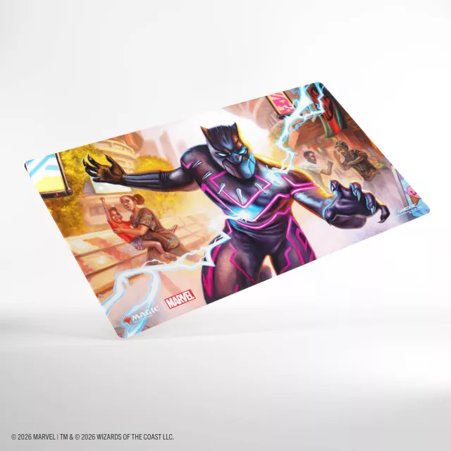 Mata do gry Gamegenic - Marvel Super Heroes - Striking Black Panther - MTG: Marvel Super Heroes