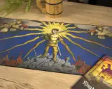 Podkładka pod mysz Kingdom Come: Deliverance II - Cud w obozie (89 × 40 cm) - Xzone Originals