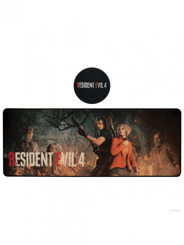 Podkładka pod mysz Resident Evil 4 - Leon & Ashley + podstawka pod kubek