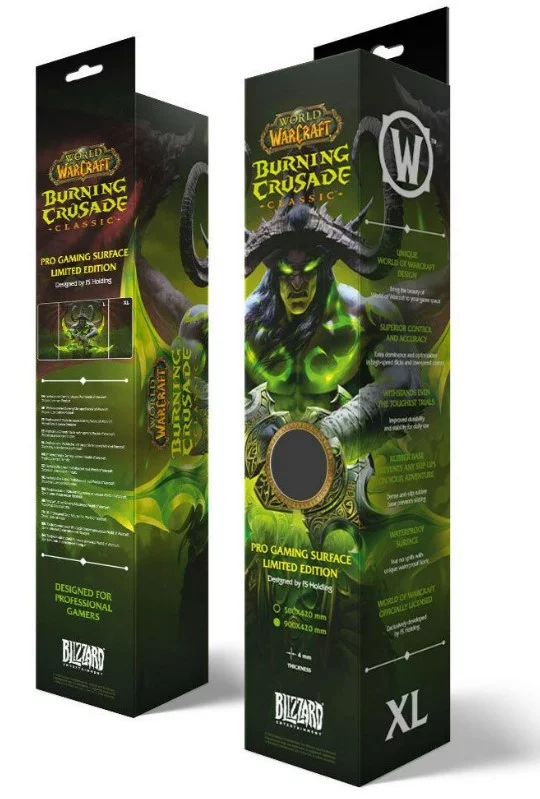 Podkładka pod mysz World of Warcraft: Burning Crusade - Illidan - Blizzard