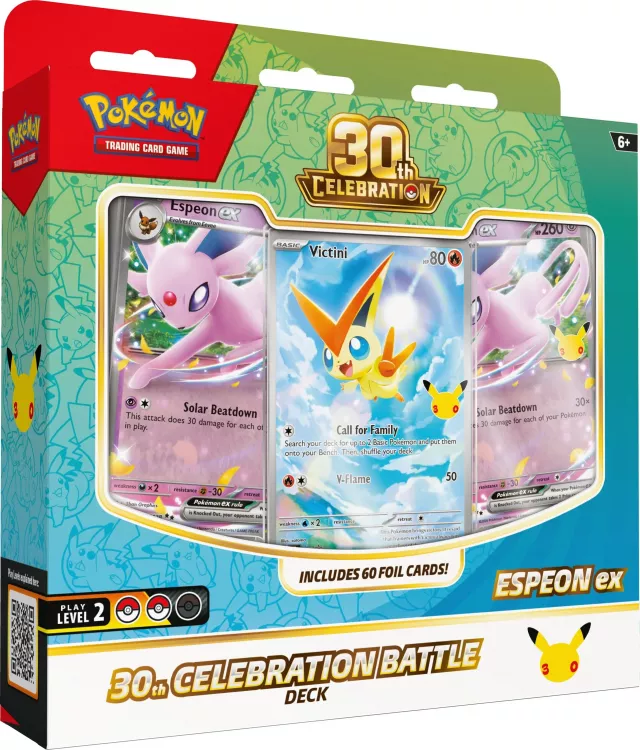 Gra karciana Pokémon TCG: 30th Celebration - Battle Deck: Espeon ex - Kolekcjonerska gra karciana TCG