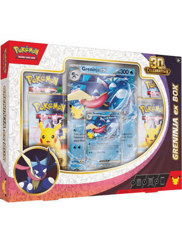 Gra karciana Pokémon TCG: 30th Celebration - Greninja ex Box
