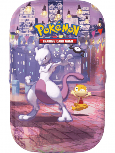 Gra karciana Pokémon TCG: 30th Celebration - Mini Tin Mewtwo & Psyduck