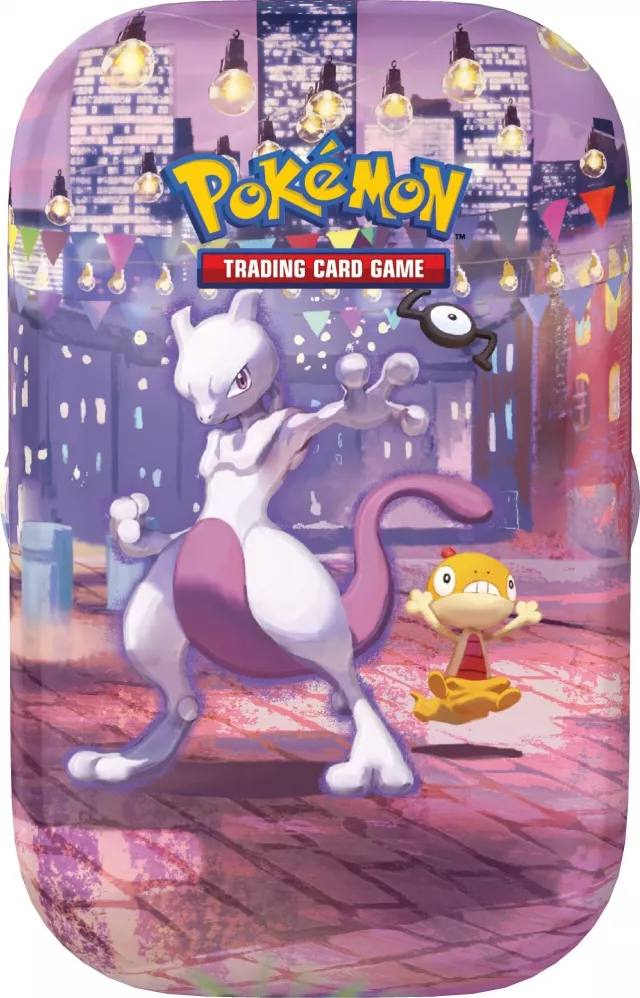 Gra karciana Pokémon TCG: 30th Celebration - Mini Tin Mewtwo & Psyduck - Kolekcjonerska gra karciana TCG
