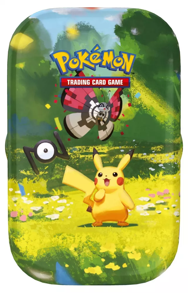 Gra karciana Pokémon TCG: 30th Celebration - Mini Tin Pikachu & Vivillo - Kolekcjonerska gra karciana TCG