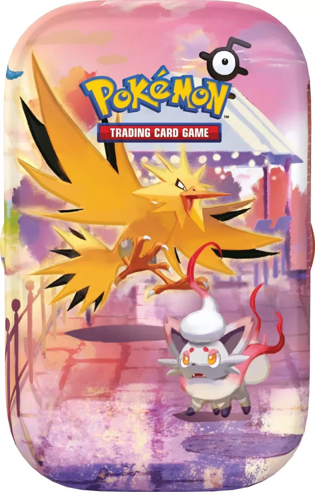 Gra karciana Pokémon TCG: 30th Celebration - Mini Tin Zapdos & Zorua - Kolekcjonerska gra karciana TCG