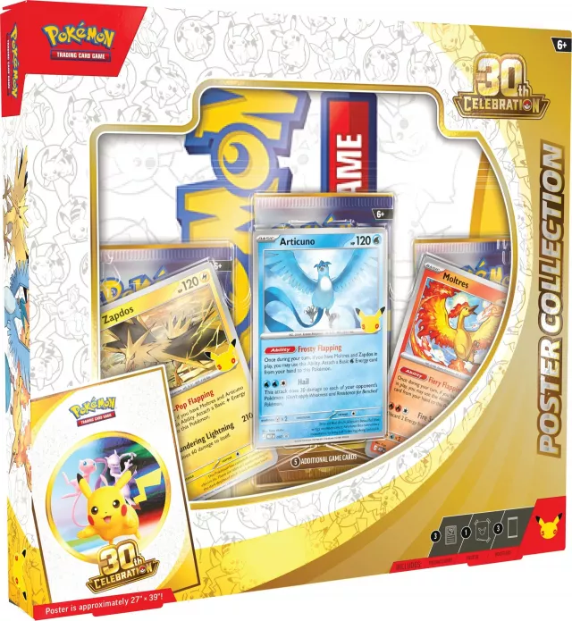 Gra karciana Pokémon TCG: 30th Celebration - Poster Collection - Kolekcjonerska gra karciana TCG