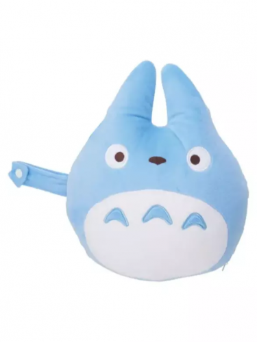 Poduszka podróżna na szyję Ghibli - Blue Totoro (z kapturem)