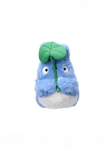 Pluszak Ghibli - Blue Totoro with Leaf (My Neighbor Totoro)