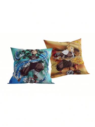 Poduszka Demon Slayer - Tanjiro & Rengoku