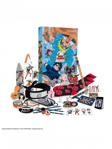 Kalendarz adwentowy Naruto - Mini Treasure