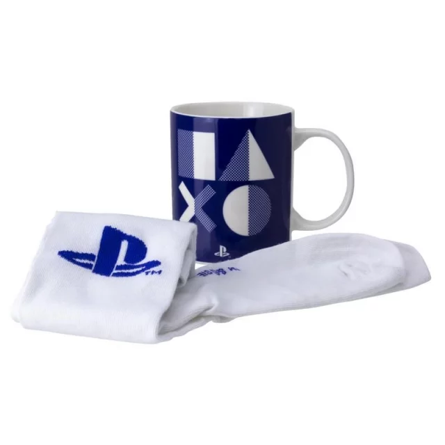 Dárkový set PlayStation - Hrnek a ponožky