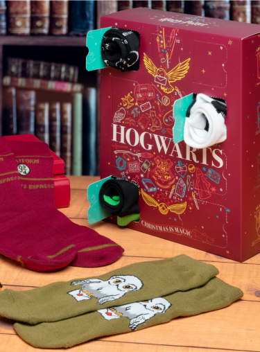 Harry Potter zestaw upominkowy skarpetek - Hogwarts