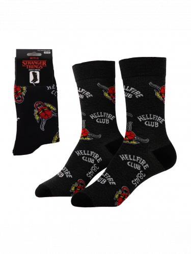 Skarpety Stranger Things - Hellfire Club (rozmiar 38/45)