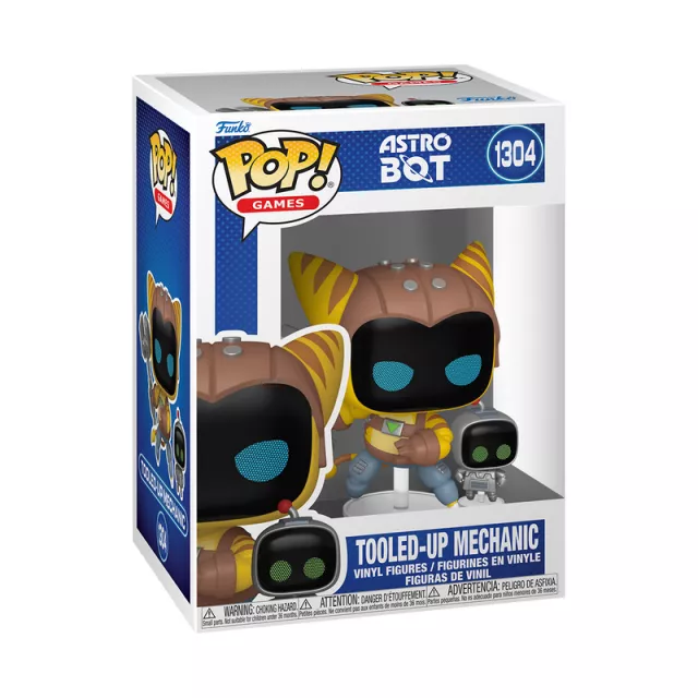 Figurka Astro Bot - Tooled-Up Mechanic (Funko POP! Games 1304) - Ratchet & Clank