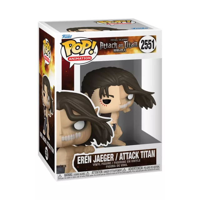 Figurka Attack On Titan - Eren Jaeger & Attack Titan Split (Funko POP! Animation 2551) - Anime