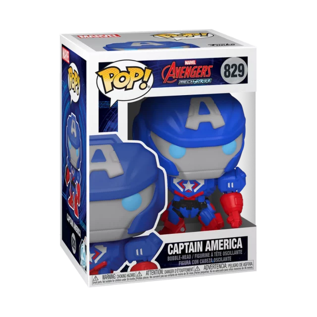 Figurka Avengers Mech Strike - Captain America (Funko POP! Marvel 829)