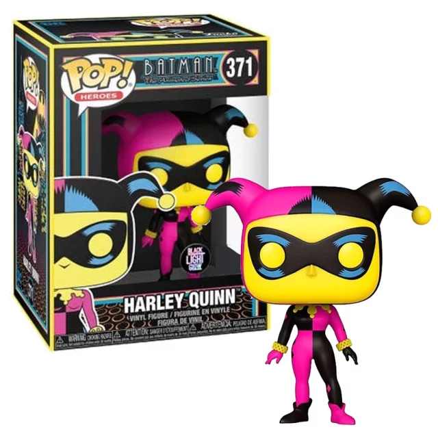 Figurka Batman - Black Light Harley Qunin Special Edition (Funko POP! Heroes 371) - DC Comics