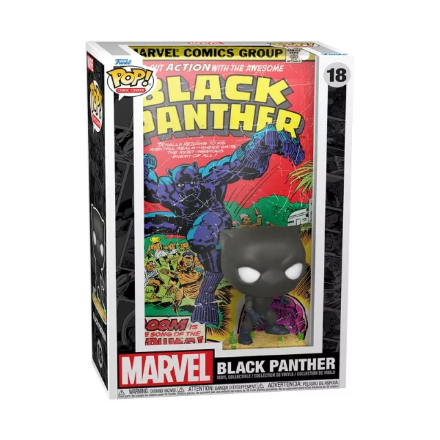 Figurka Black Panther - Black Panther (Funko POP! Comic Covers 18)