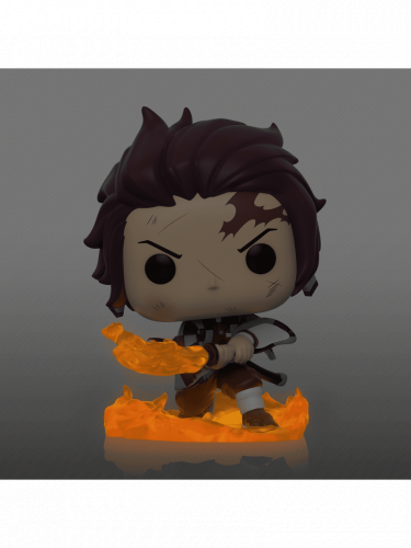 Figurka Demon Slayer - Tanjiro Kamado Glow Chase (Funko POP! Animation 874) (uszkodzone opakowanie)
