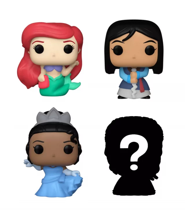 Figurka Disney - Disney Princess Ariel 4-pack (Funko Bitty POP)