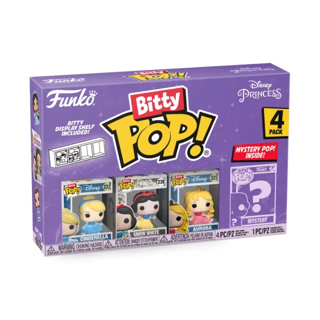 Figurka Disney - Disney Princess Cinderella 4-pack (Funko Bitty POP)