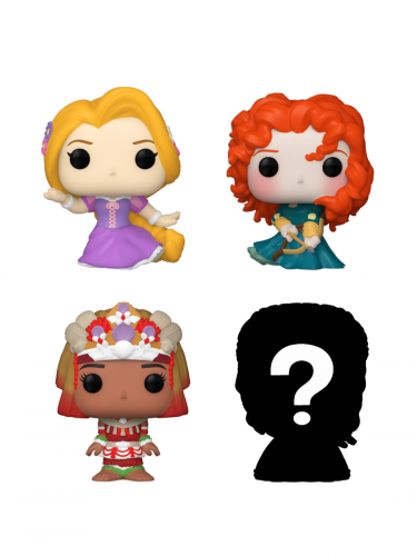 Figurka Disney - Disney Princess Rapunzel 4-pack (Funko Bitty POP)