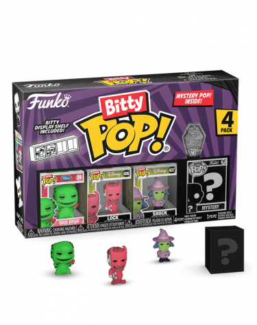 Figurka Disney - The Nightmare Before Christmas Oogie Boogie 4-pack (Funko Bitty POP)