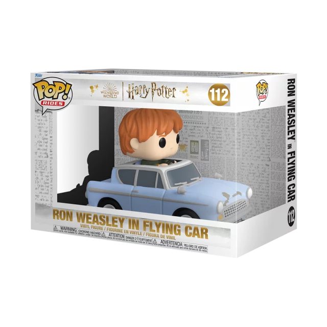 Figurka Harry Potter - Ron Weasley with Flying Car (Funko POP! Rides 112)