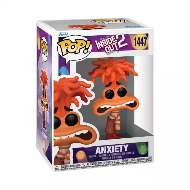 Figurka Inside Out 2 - Anxiety (Funko POP! Disney 1447)